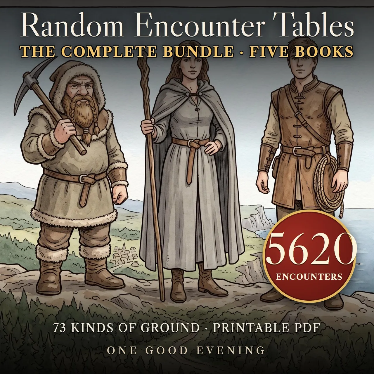 DnD 5e Encounter Tables โ Complete Bundle