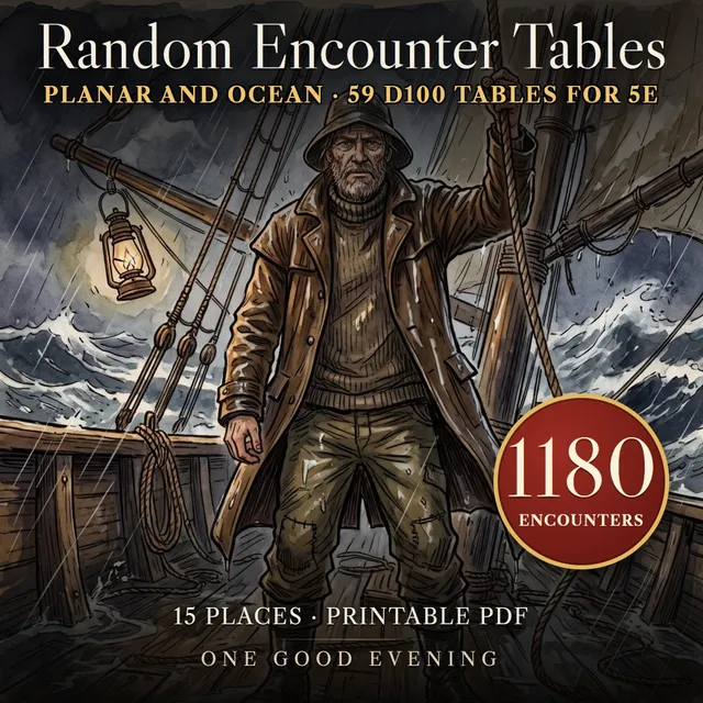 DnD 5e Encounter Tables — Far Edges