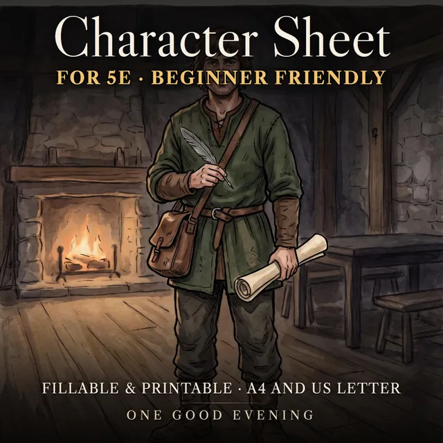 DnD Character Sheet 5e