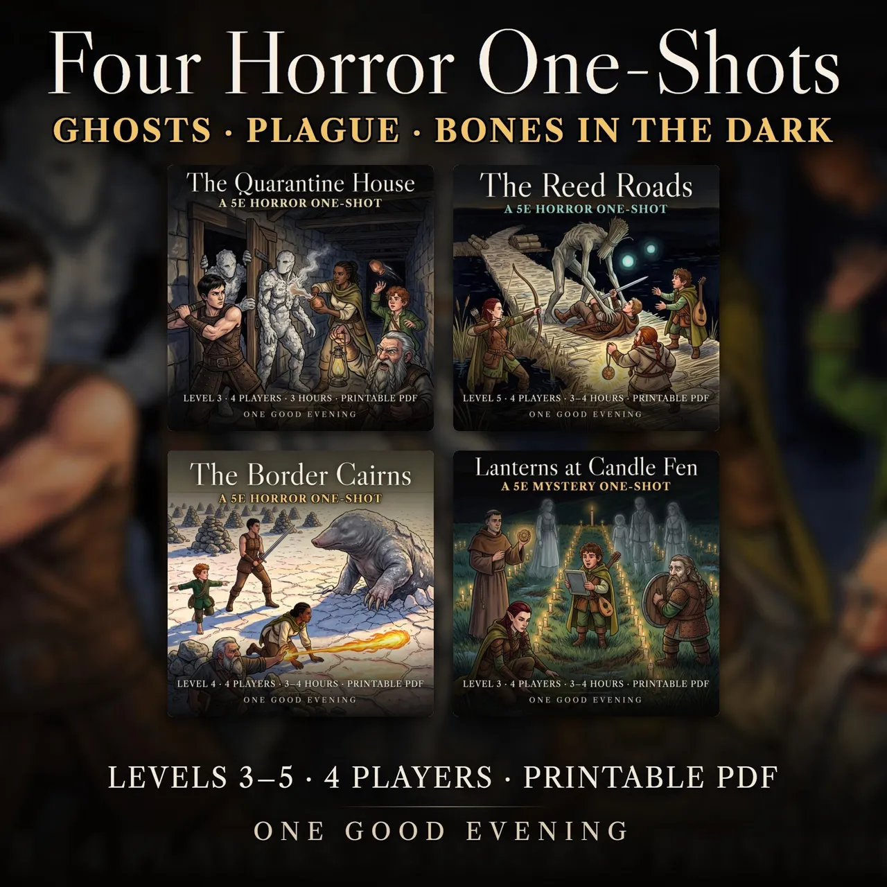 Four Horror Adventures