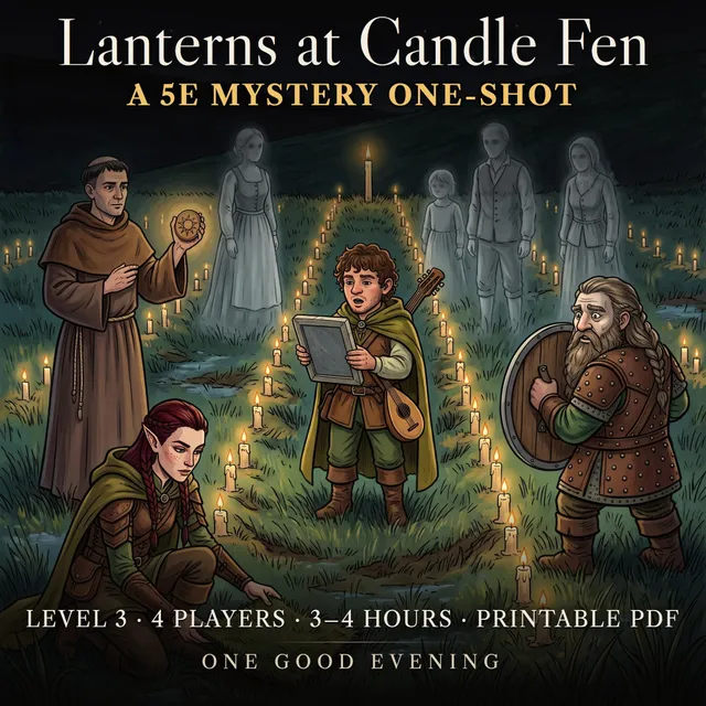 Lanterns at Candle Fen