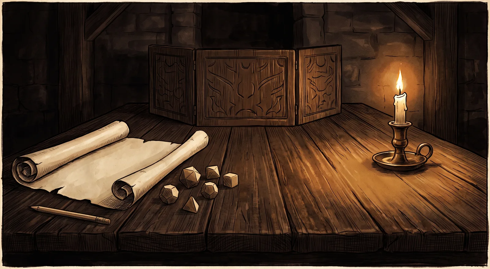 One Good Evening: printable tabletop adventures