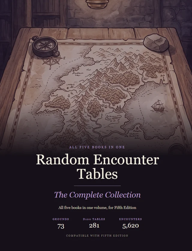 Random Encounter Tables: The Complete Collection