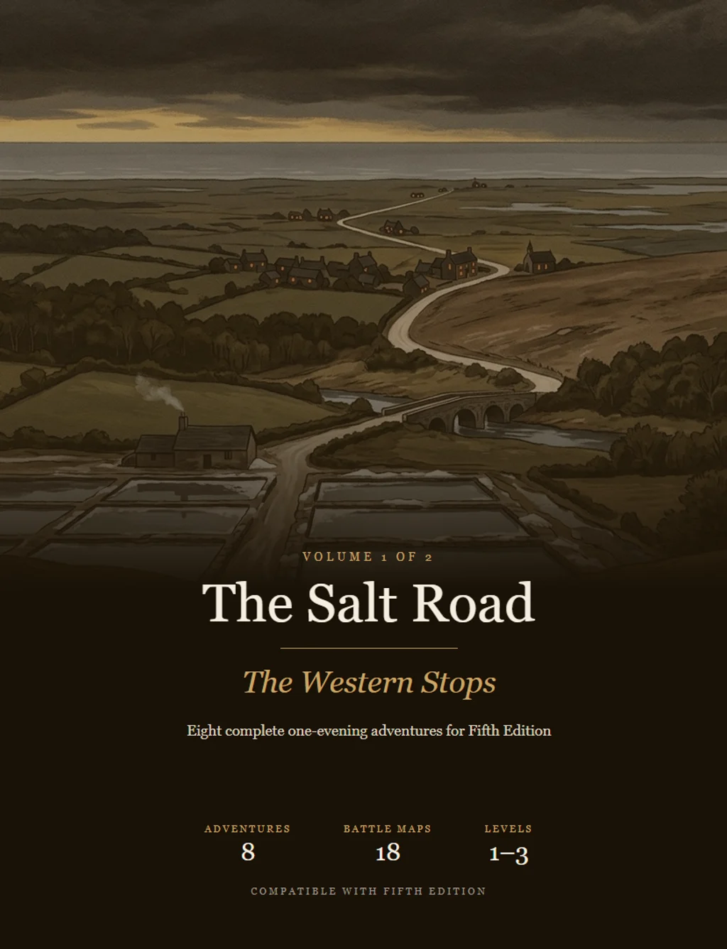 The Salt Road: The Western Stops — front cover