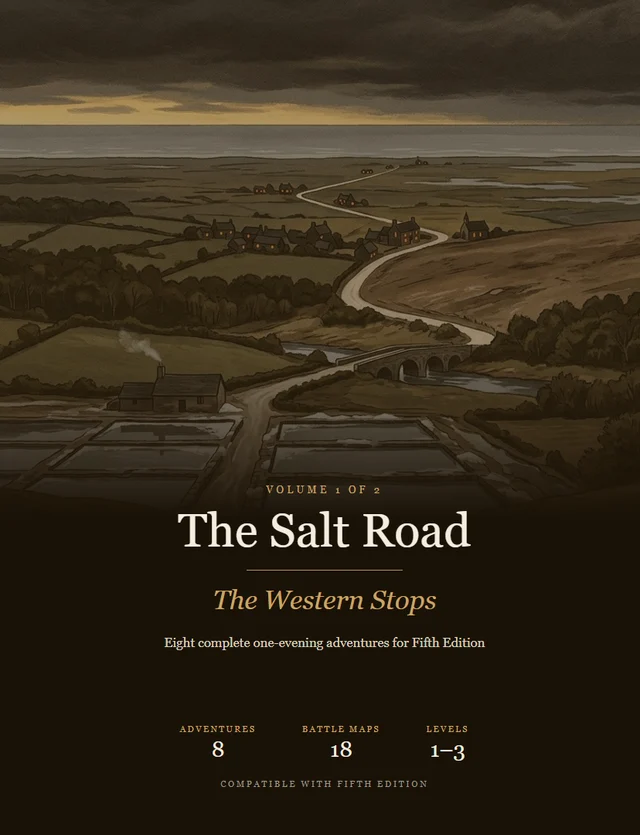 The Salt Road: The Western Stops