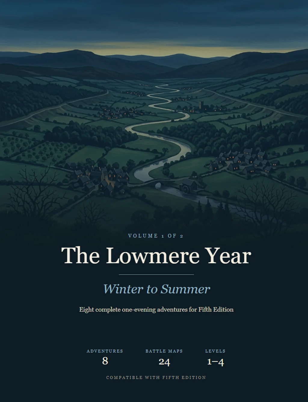 The Lowmere Year: Winter to Summer — front cover